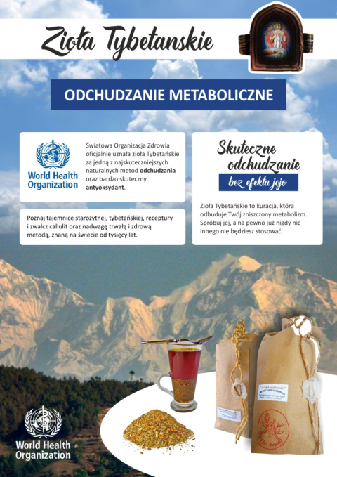Zioła Tybetańskie " Znhz " na odchudzanie 1 opakowanie suszu ziołowego do parzenia. Zioła Tybetańskie " Znhz " na odchudzanie 1 opakowanie suszu ziołowego do parzenia.